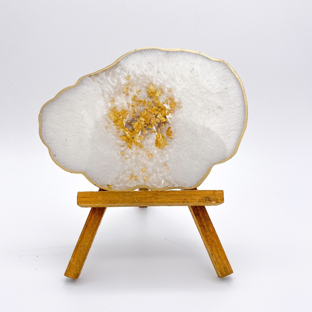 Set of 4 Geode Coasters | Agate Coasters - Picture 8 of 10